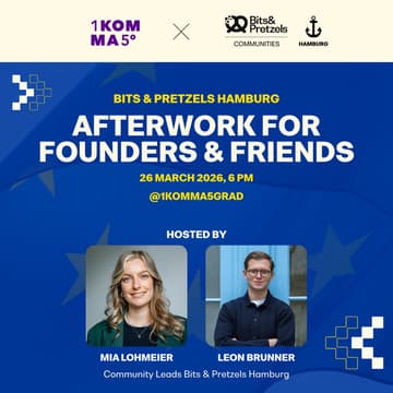 Cover Image for Bits & Pretzels Community Hamburg: Network & Leadership – Afterwork Event