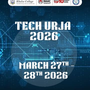 Cover Image for Tech Urja 2k26