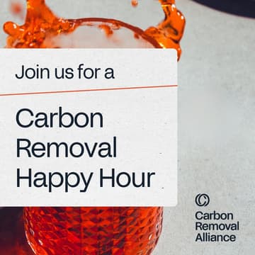 Cover Image for Carbon Removal Happy Hour on the Hill