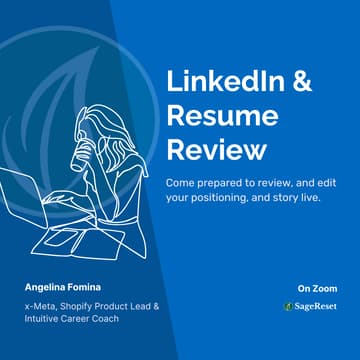 Cover Image for ✨ Live LinkedIn & Resume Review