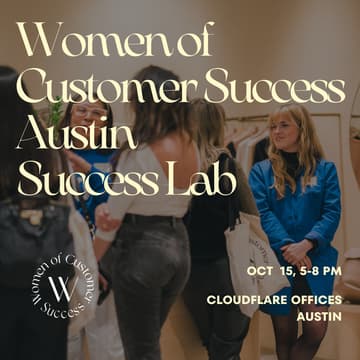 Cover Image for Save the date: WoCS ATX Success Lab @ Cloudflare