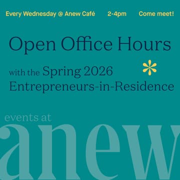 Cover Image for Open Office Hours with Anew's Spring 2026 Cohort