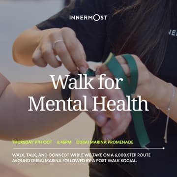 Cover Image for Walk for Mental Health | Innermost X Fitness First | Dubai Marina Promenade