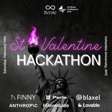 Cover Image for Iterate x Columbia AI Club Hackathon