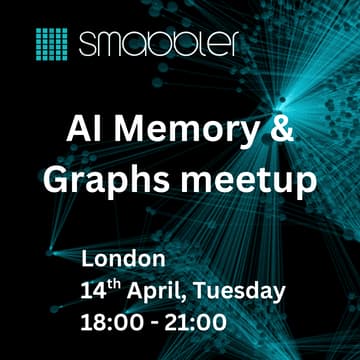 Cover Image for AI memory & graphs meetup - London