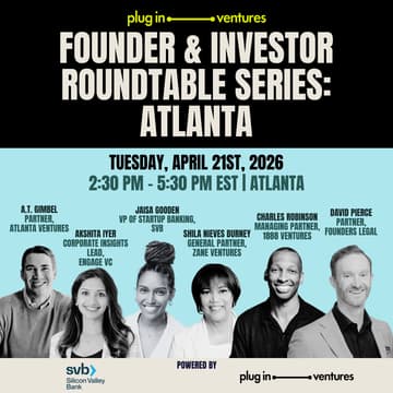Cover Image for Founder and Investor Roundtable Series: Atlanta