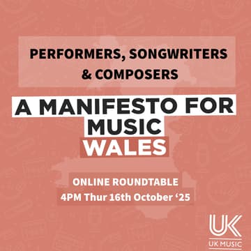 Cover Image for A Manifesto for Music Wales - Performers, Songwriters & Composers Roundtable