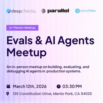Cover Image for Evals & AI Agents Meetup: Build & Debug