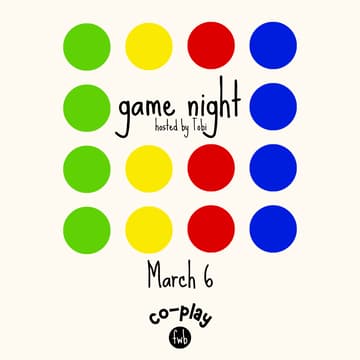 Cover Image for fwb co-play ๐ฒ game night hosted by Tobi