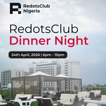 Cover Image for RedotsClub Nigeria: Dinner Night!