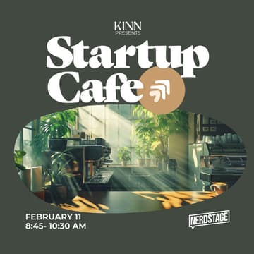 Cover Image for Startup Cafe: Tech for good