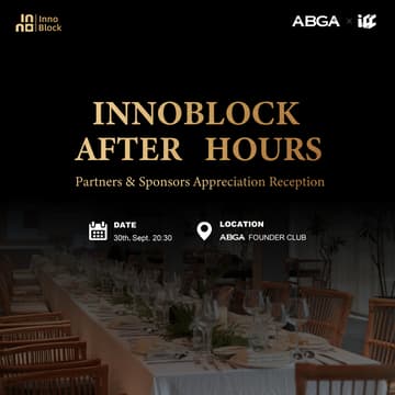 Cover Image for Innoblock After Hours｜Partners & Sponsors Appreciation Reception