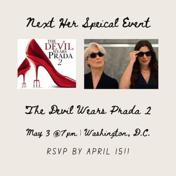 Cover Image for The Devil Wears Prada 2 w/ Next Her