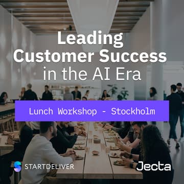 Cover Image for Lunch Workshop: Leading Customer Success (Stockholm)