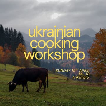 Cover Image for Warsaw Creative Club: Ukrainian Cooking Workshop: Varenyky, Wine & Good Company