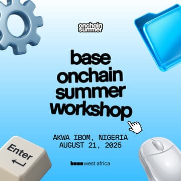 Cover Image for Base Onchain Summer Workshop Akwa Ibom