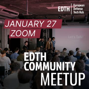 Cover Image for EDTH Community Meetup: Online Networking for Defense Innovators