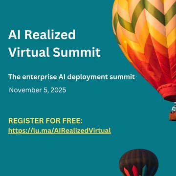 Cover Image for AI Realized – The Enterprise AI Virtual Summit