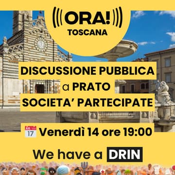 Cover Image for Discussione Pubblica Società Partecipate a Prato