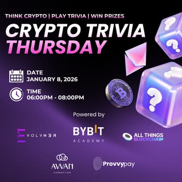 Cover Image for Crypto Trivia Thursday: Think Crypto | Play Trivia | Win Prizes