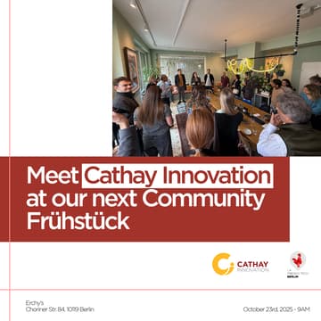 Cover Image for Community Frühstück #31 Cathay  Innovation
