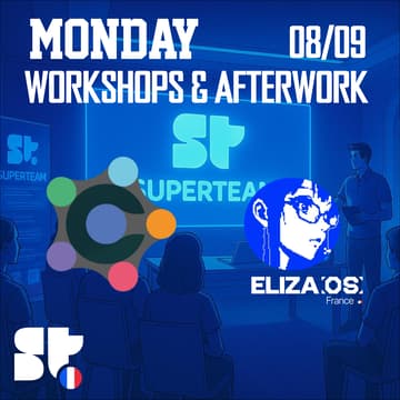 Cover Image for The Bakery - Workshops & Afterwork: Tools and libraries to build on Solana by Codigo & Build an AI Agent from 0 with ElizaOS.