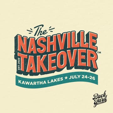 Cover Image for The Nashville Takeover - Kawartha Lakes (July 24-26)
