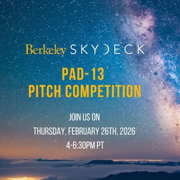 Cover Image for SkyDeck's Pad-13 Pitch Competition (Batch 21)