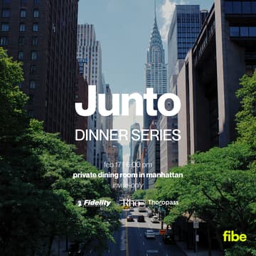 Cover Image for Junto Founder Dinner (Hosted by Andrew & Friends)