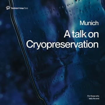 Cover Image for A talk on cryopreservation by Tomorrow.bio