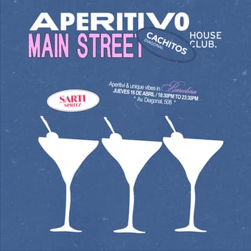 Cover Image for APERITIVO MAIN STREET by Aperitivo x Cachitos Diagonal