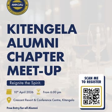 Cover Image for KCAU Kitengela Alumni Chapter Meet-up