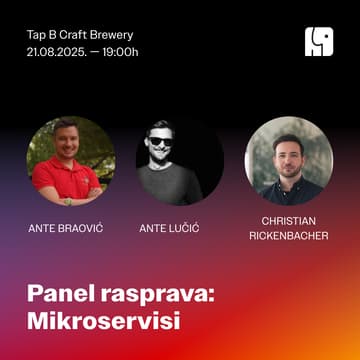 Cover Image for PHP Meetup Split #10 — Panel Rasprava: Mikroservisi