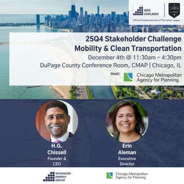 Cover Image for AEG Chicago 25Q4 Stakeholder Challenge: Mobility & Clean Transportation