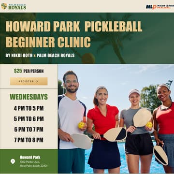 Cover Image for Howard Park Beginner Pickleball Clinic