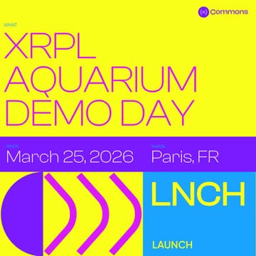 Cover Image for XRPL Aquarium Demo Day #8 Social Impact