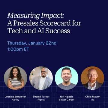 Cover Image for Measuring Impact: A Presales Scorecard for Tech and AI Success