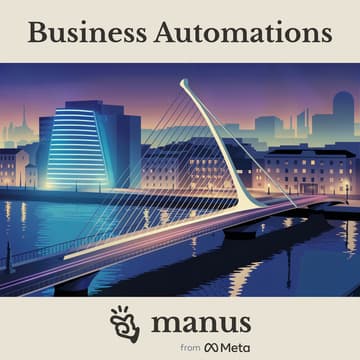 Cover Image for Business Automations | by Manus AI