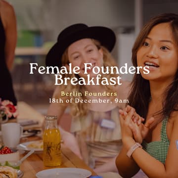 Cover Image for Female Founders Breakfast: Berlin