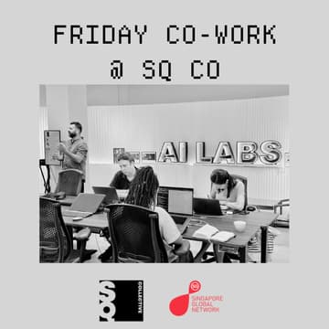 Cover Image for Co-work Fridays @ SQCo - The Stage: TBC