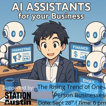 Cover Image for 🧠 AI Assistants for Your Business – Meet Your First AI Team Members 🤖