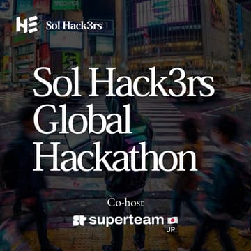 Cover Image for Sol Hack3rs Global Hackathon