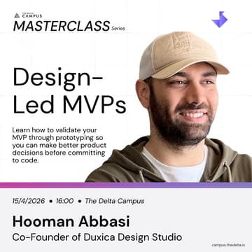 Cover Image for Masterclass: Design-Led MVPs