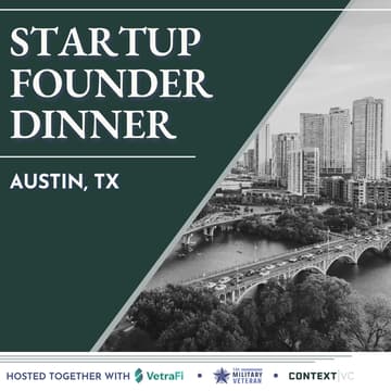 Cover Image for Startup Founder Dinner