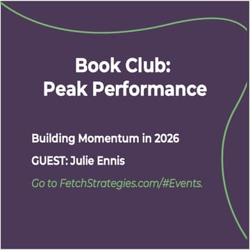 Cover Image for Book Club: Peak Performance Building Momentum in 2026 with Julie Ennis