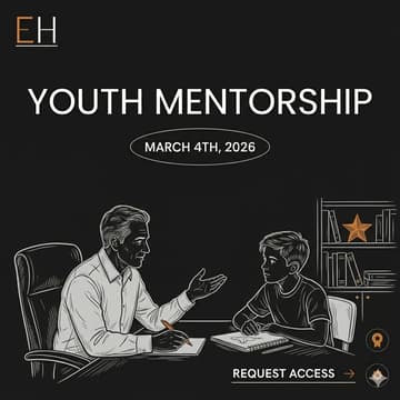 Cover Image for Youth Mentorship Day: Young Aspiring Entrepreneurs (Ages: 24 and younger))