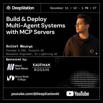 Cover Image for ​Build & Deploy Multi-Agent Systems with MCP Servers