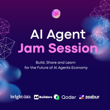 Cover Image for AI Agent Jam: AI powered workflows meetups