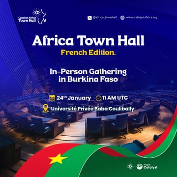 Cover Image for Africa Town Hall - Burkina Faso