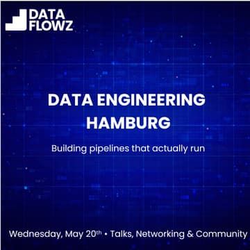 Cover Image for Data Engineering Meet-up Hamburg